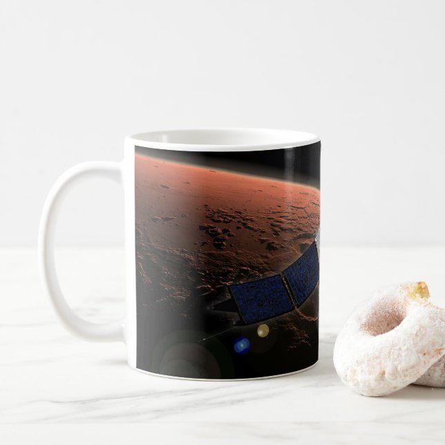 Mars Atmosphere och Volatile Evolution Uppdrag. Kaffemugg (Med munk)