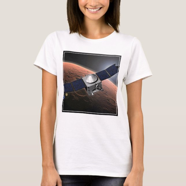 Mars Atmosphere och Volatile Evolution Uppdrag. T Shirt (Framsida)