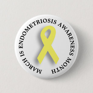 Mars av Endometriosismedvetenhetmånaden knäppas Knapp