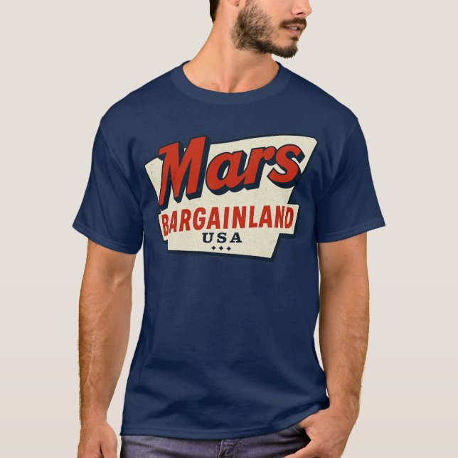 Mars Bargainland USA New Bedford, MORSA T Shirt (Framsida)