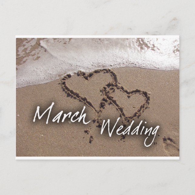 Mars Beach Destination Weddin... - Anpassad Meddelande Vykort (Framsida)