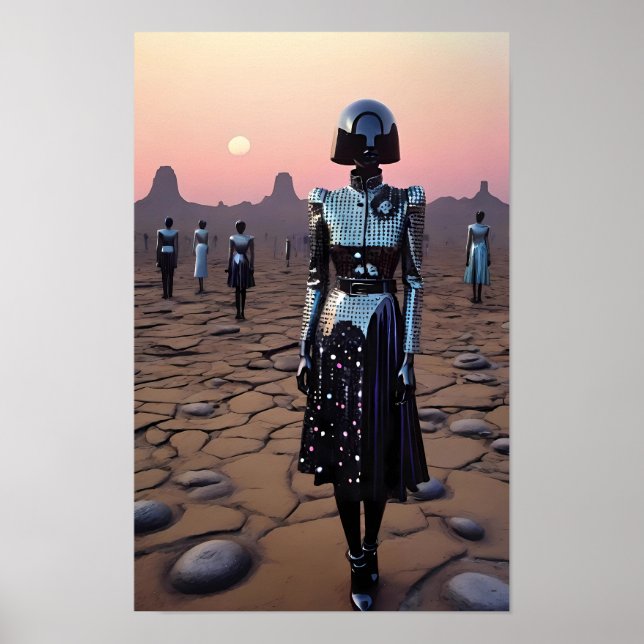 Mars behöver cyborgkvinnor poster (Framsidan)