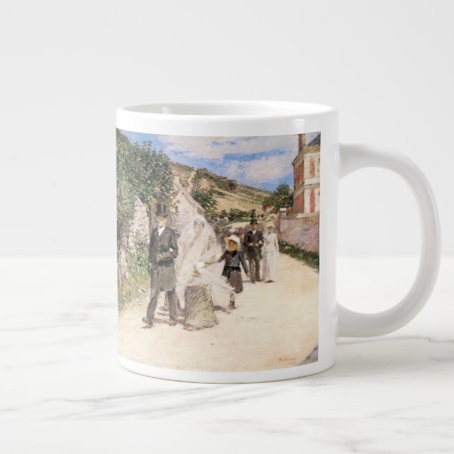 Mars Bröllop av Robinson, Vintage Newlyweds Jumbo Mugg (Höger)