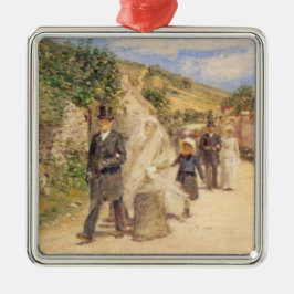 Mars Bröllop (Giftermål-scenen) Julgransprydnad Metall