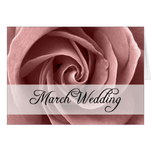 Mars Bröllop: ro under säsongen : Hälsningskort