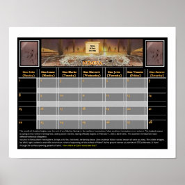 Mars Camping förbjuden Poster