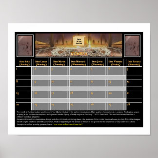 Mars Camping förbjuden Poster