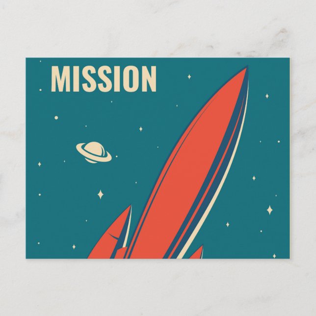 Mars City Vykort (Framsida)