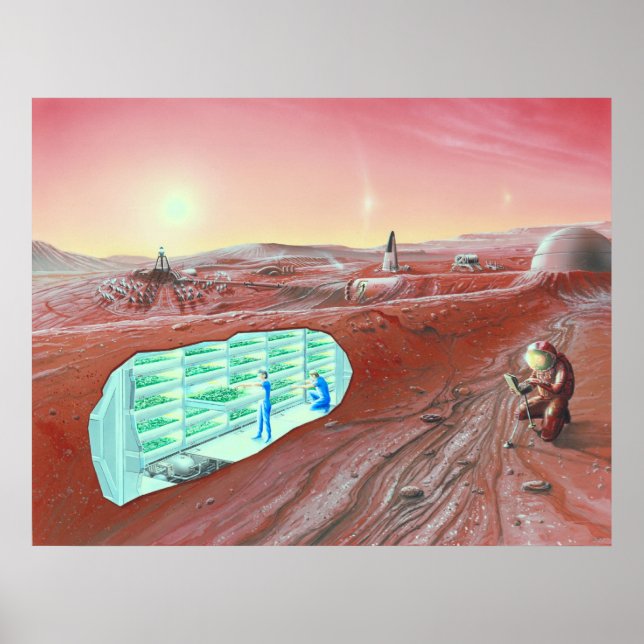 Mars Colony Poster (Framsidan)