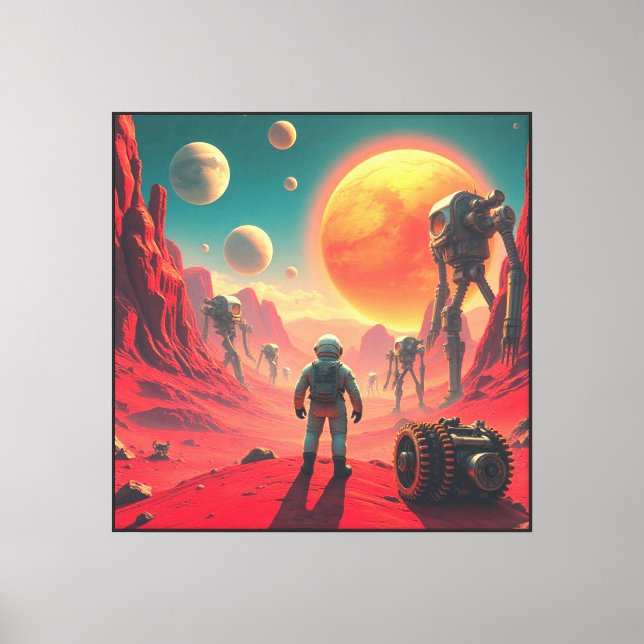 MARS CONQUEST 7 CANVASTRYCK (Framsida)
