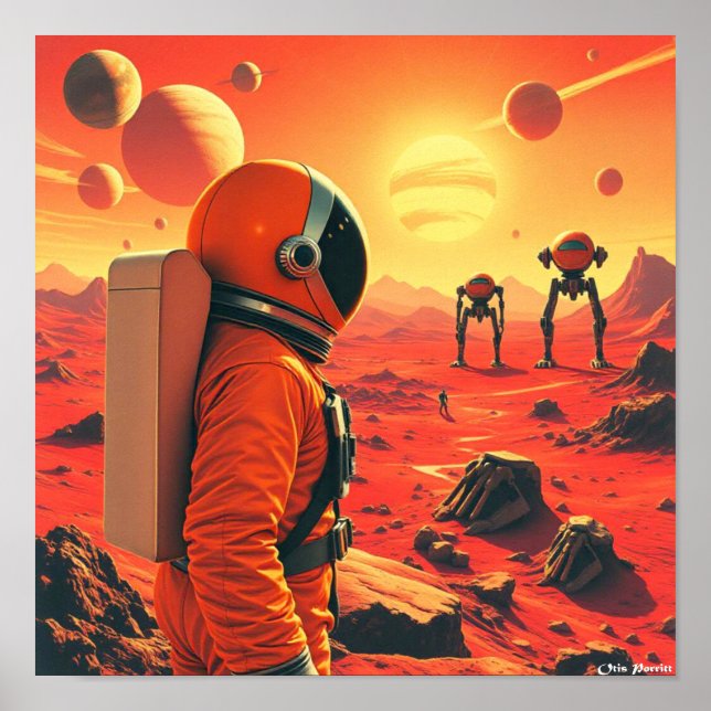 MARS CONQUEST 8 POSTER (Framsidan)