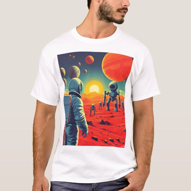 MARS CONQUEST 9 T SHIRT (Framsida)