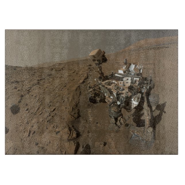 Mars Curiosity Red Martian Landcape (Framsidan)
