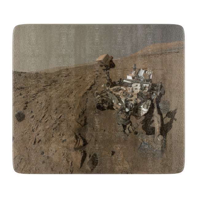 Mars Curiosity Red Martian Landcape (Framsidan)