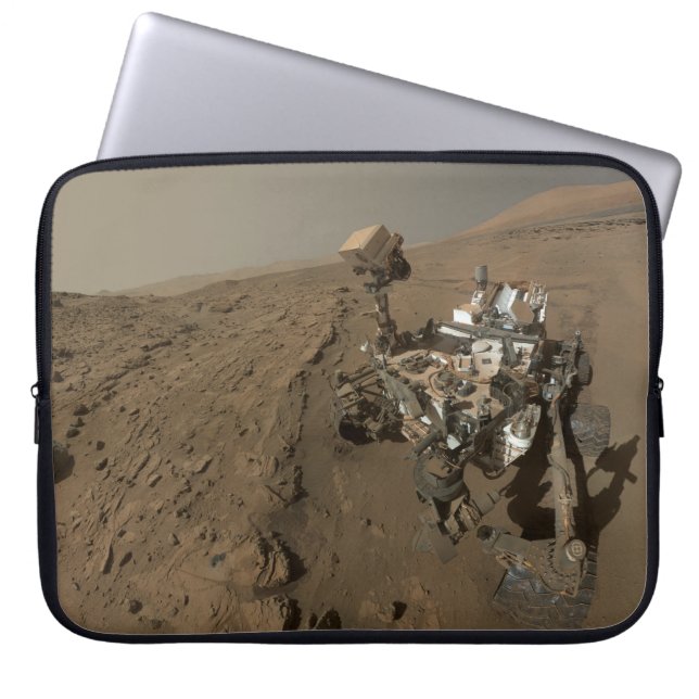 Mars Curiosity Red Martian Landcape Laptop Fodral (Framsidan)