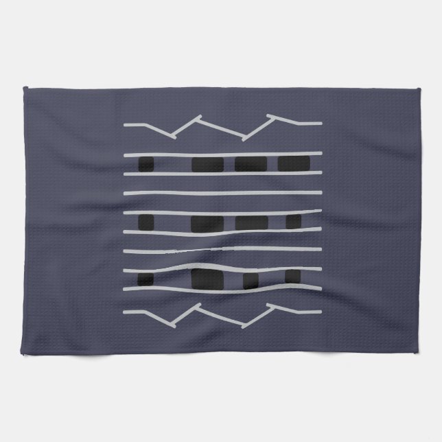 Mars Curiosity Rover Däck-Gå Kitchen Towel, okej? Kökshandduk (Horisontell)