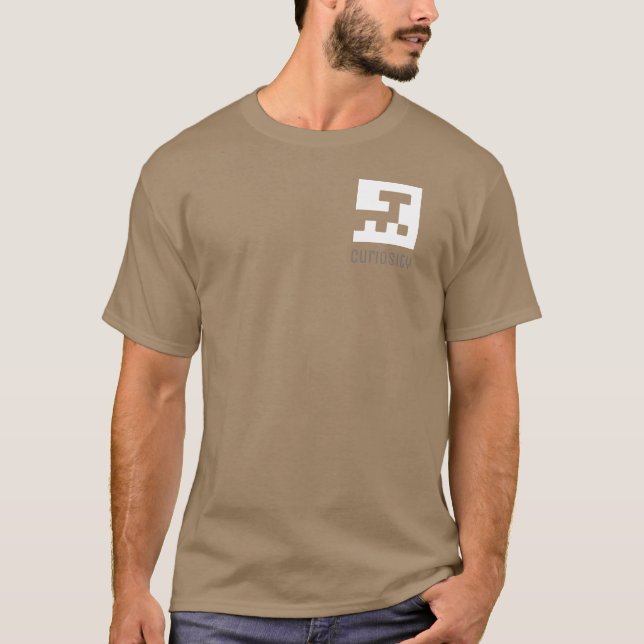 Mars Curiosity Rover T Shirt (Framsida)