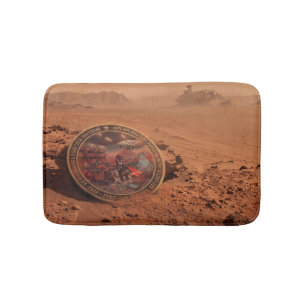 Mars Division Sci‑Fi Badrumsmatta