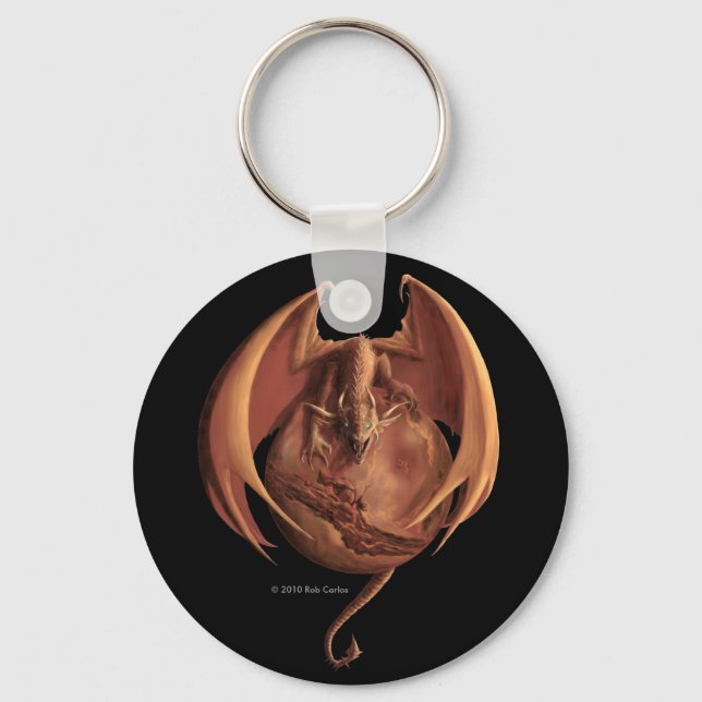 Mars Dragon Keychain Nyckelring (Framsida)