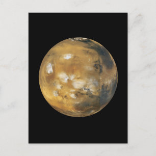 Mars! En vacker bild från rymden. NASA Vykort