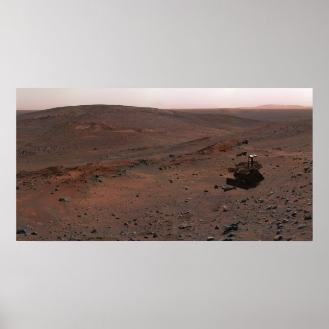 Mars Exploration Rover Spirit Poster (Framsidan)