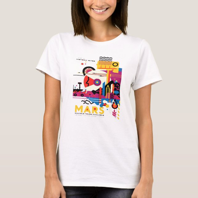 Mars Exploration T Shirt (Framsida)