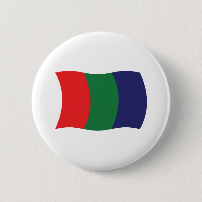 Mars Flagga Knapp (Framsida)