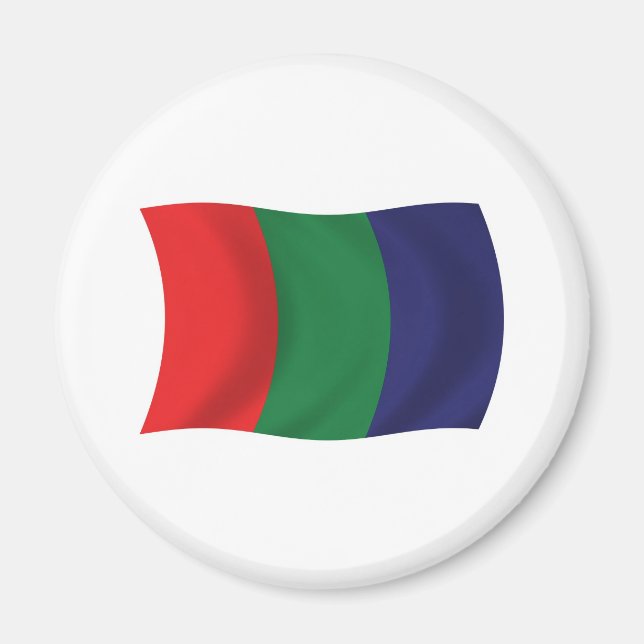 Mars Flagga Magnet (Framsidan)