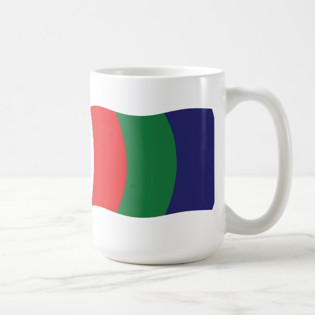 Mars Flagga Mugg (Höger)