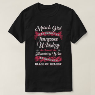 Mars flicka är lika smidig som Tennessee Whiskey T Shirt