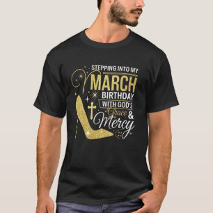 Mars Födelsedag Kliver In På Min Födelsedag Guds N T Shirt