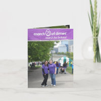Mars för babyar 2012 tackar dig att card