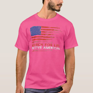 Mars for Life Native American T Shirt