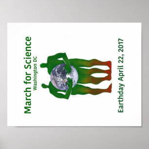 Mars för vetenskapsaffisch poster