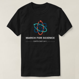 Mars för vetenskapsjorddagen 2017 tee shirt