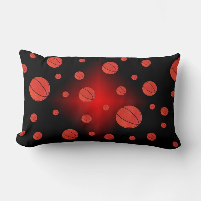 Mars Galenhet Basketball Lumbar Pillow Lumbarkudde (Framsida)