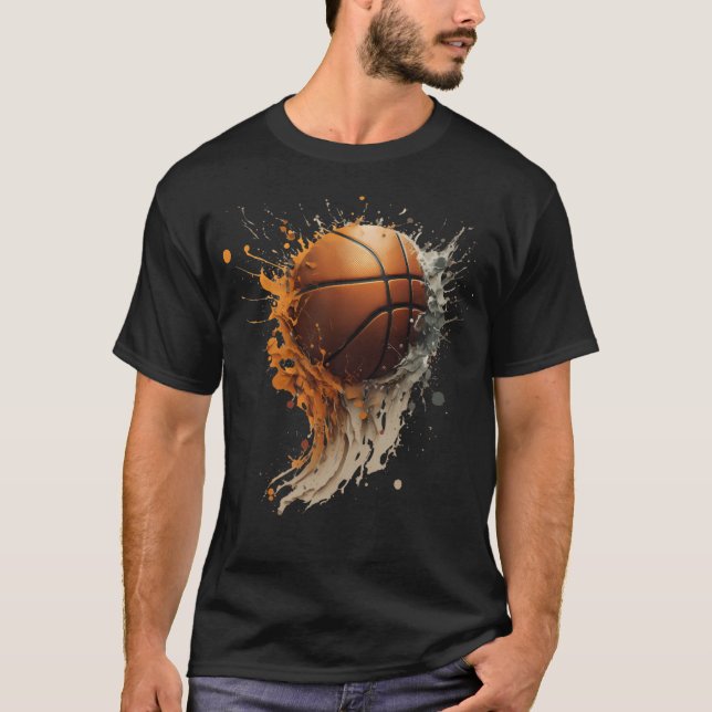 Mars Galenheta Basketbollmånad.. T Shirt (Framsida)