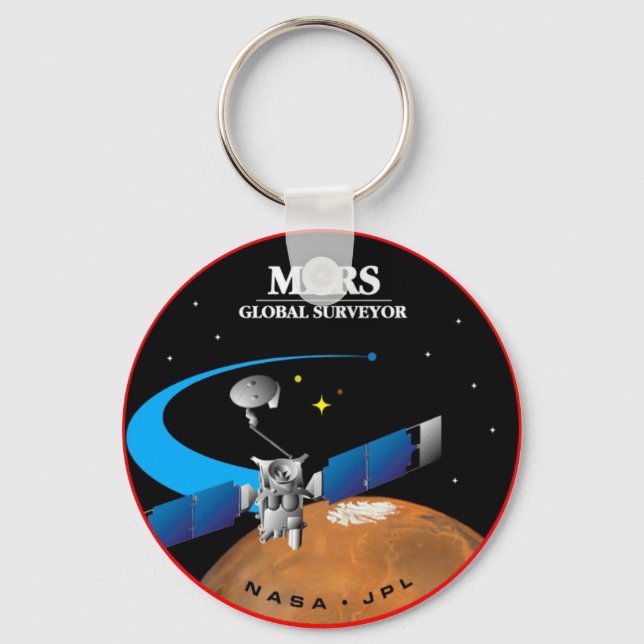 Mars Global Surveyor Nyckelring (Framsida)