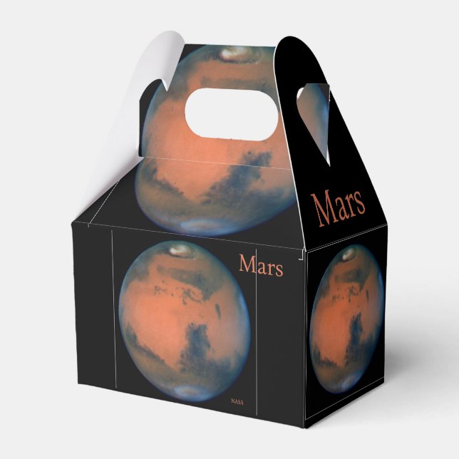 Mars Globe av Hubble och NASA Presentaskar (Framsidan Sidan)