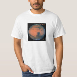 Mars Globe av Hubble och NASA T Shirt