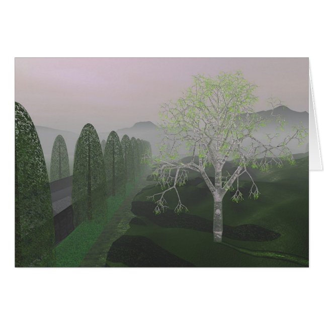 Mars Hälsningskort (Framsidan Horizontal)