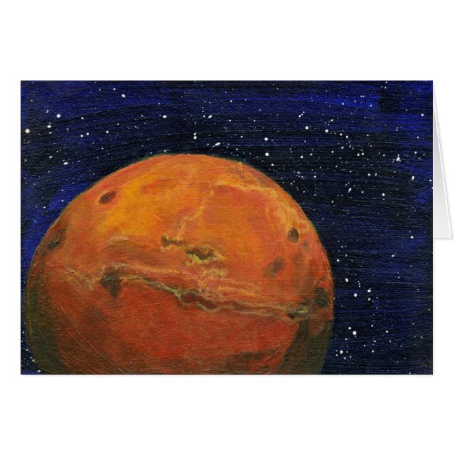 Mars Hälsningskort (Framsidan Horizontal)