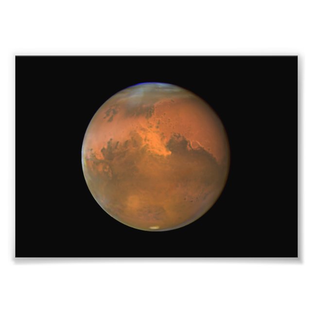 Mars (Hubble Telescope) Fototryck (Framsidan)