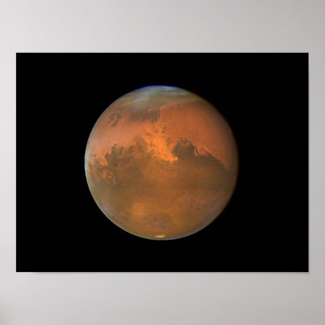 Mars (Hubble Telescope) Poster (Framsidan)