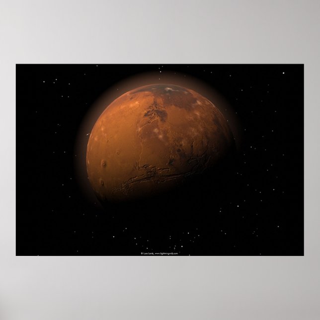Mars i delskugga poster (Framsidan)