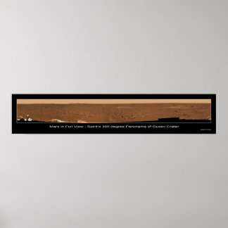Mars i Fullt Poster