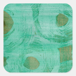 Mars I Fyrkantigt Klistermärke