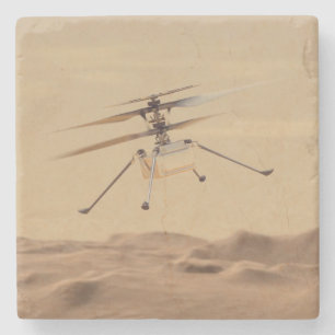 Mars Ingenuity Helicopter Flight Stenunderlägg