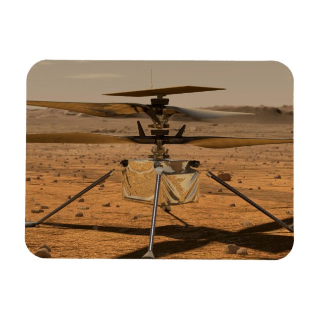 Mars Ingenuity Helicopter Magnet (Horisontell)