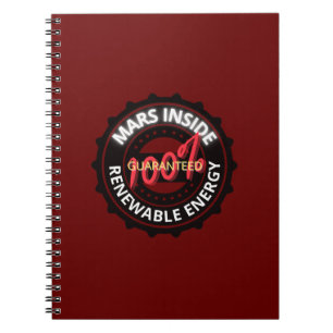Mars Inside Notebook Anteckningsbok